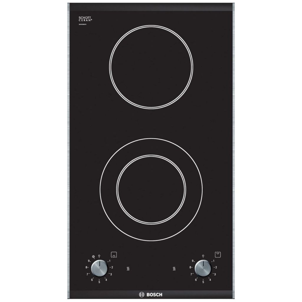 (30cm) Bếp điện BOSCH Series 2 Domino, 2 vùng nấu PKF375V14E
