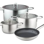 Bộ nồi và chảo bếp từ, 3 nồi 1 chảo Hafele 531.08.001