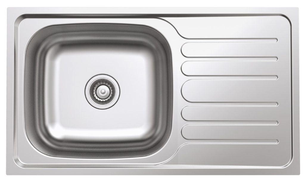 (82cm) Chậu bếp HAFELE inox304 1 hố, 1 chờ 567.23.093