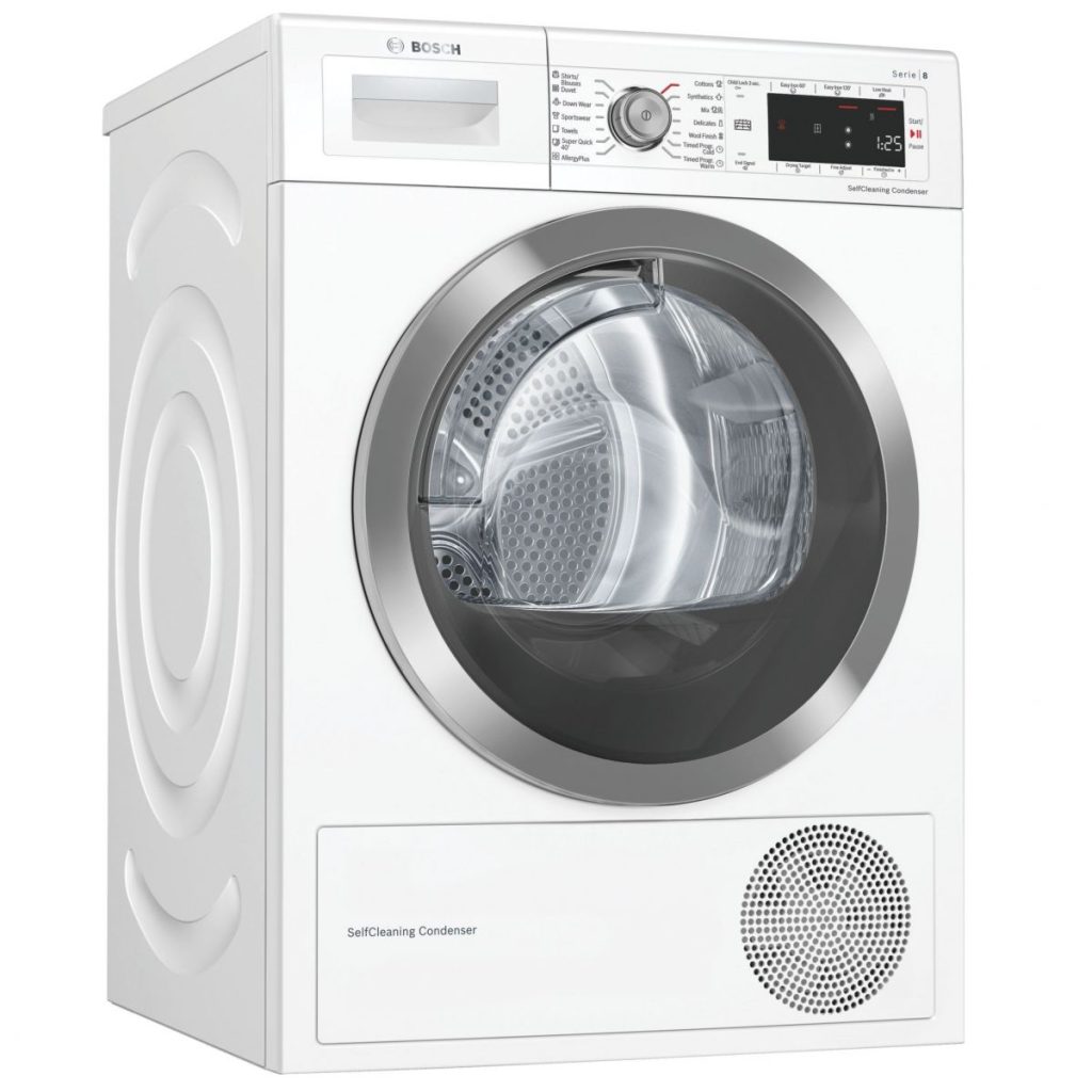 (9kg) Máy sấy BOSCH series 8 WTW87561SG (heat pump)