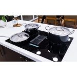 Bộ nồi chảo với chảo chiên Hafele COOKWARE BLACK 531.08.043