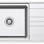 (86cm) Chậu bếp HAFELE inox304 1 hố, 1 chờ 567.20.266