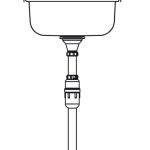 (120cm) Chậu bếp HAFELE inox304, 2 hố, 1 chờ 567.20.513