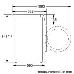 (8kg) Máy giặt BOSCH Series 4 WAN28108GB (1400rpm)