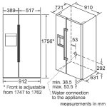 Tủ lạnh side by side Bosch KAD92HI31 Series 8