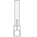 Vòi bếp HAFELE 1 đường nước 577.55.260 (Chrome)