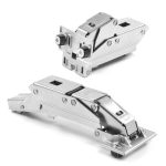 Bản lề Blum Clip-top giảm chấn 110 độ dành cho cánh mỏng 8-14mm 71B453T (kèm đế)