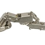 Bản lề cong nhiều giảm chấn Hafele SM 165 độ (kèm đế) 315.02.752
