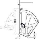 (2 tầng) Phụ kiện tủ giày HAFELE 892.14.742
