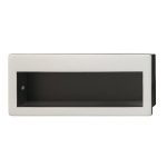 Tay nắm âm Hafele mạ nickel mờ 151.09.600