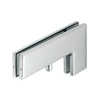 Kẹp kính hình chữ L Hafele inox mờ 981.00.030