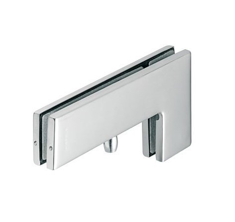 Kẹp kính hình chữ L Hafele inox mờ 981.00.030