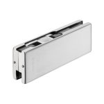 Kẹp kính trên Hafele inox mờ 981.00.010