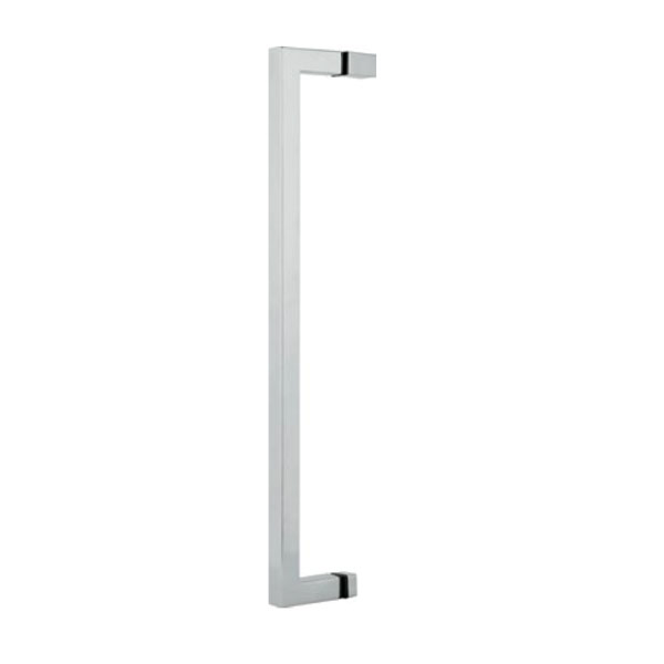 Tay nắm vuông cho cửa cabin tắm Hafele inox bóng 903.04.161