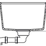 (80cm) Chậu bếp HAFELE đá 2 hố 577.25.310 (đen)