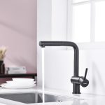 Vòi bếp HAFELE rút 577.55.390 (màu đen)