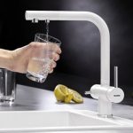 Vòi bếp BLANCO 3 đường nước FONTAS II ALU ANTHRACITE 523130 (Đen)