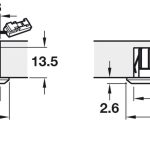 Bộ đèn LED downlight 12V Loox5 2025, F65mm Hafele 833.72.351 3000K (nắp 833.72.126, dây 833.95.788)