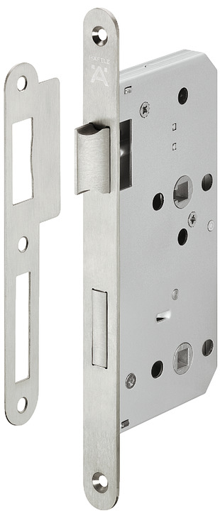 Thân khóa cho cửa bản lề, Startec, Cấp 3 Hafele BS 55mm/72mm 911.02.157 (Inox)