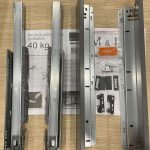 Ray hộp Legrabox chiều cao F 241mm 40kg Blum 8681353 1471608 (F)