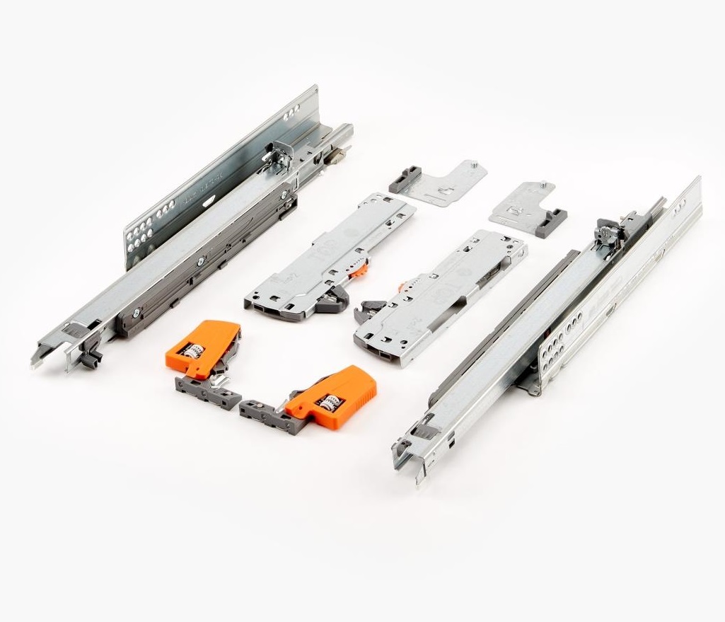 (Full set 45cm) Ray trượt Movento BLUM nhấn mở, giảm chấn 760H4500S 4215867