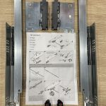 (Nhấn mở, 500mm) Bộ ray trượt âm BLUM nhấn mở 560F5000C 5915515 (Nêm+cam)