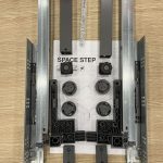 (400-1200mm, NL.460mm) Bục thang ngăn kéo BLUM SPACE STEP (150kg)