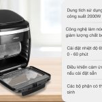 Nồi chiên không dầu AF-602A Hafele 535.43.711