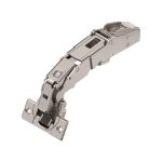 Bản lề giảm chấn góc rộng 155 độ Blum 71B7650 1159619 (cong nửa, trùm nửa)