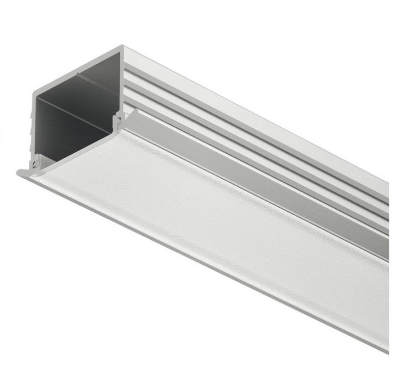 Máng led âm, Loox 1191 11mm sâu, 2500mm HAFELE 833.72.984 (trắng mờ)