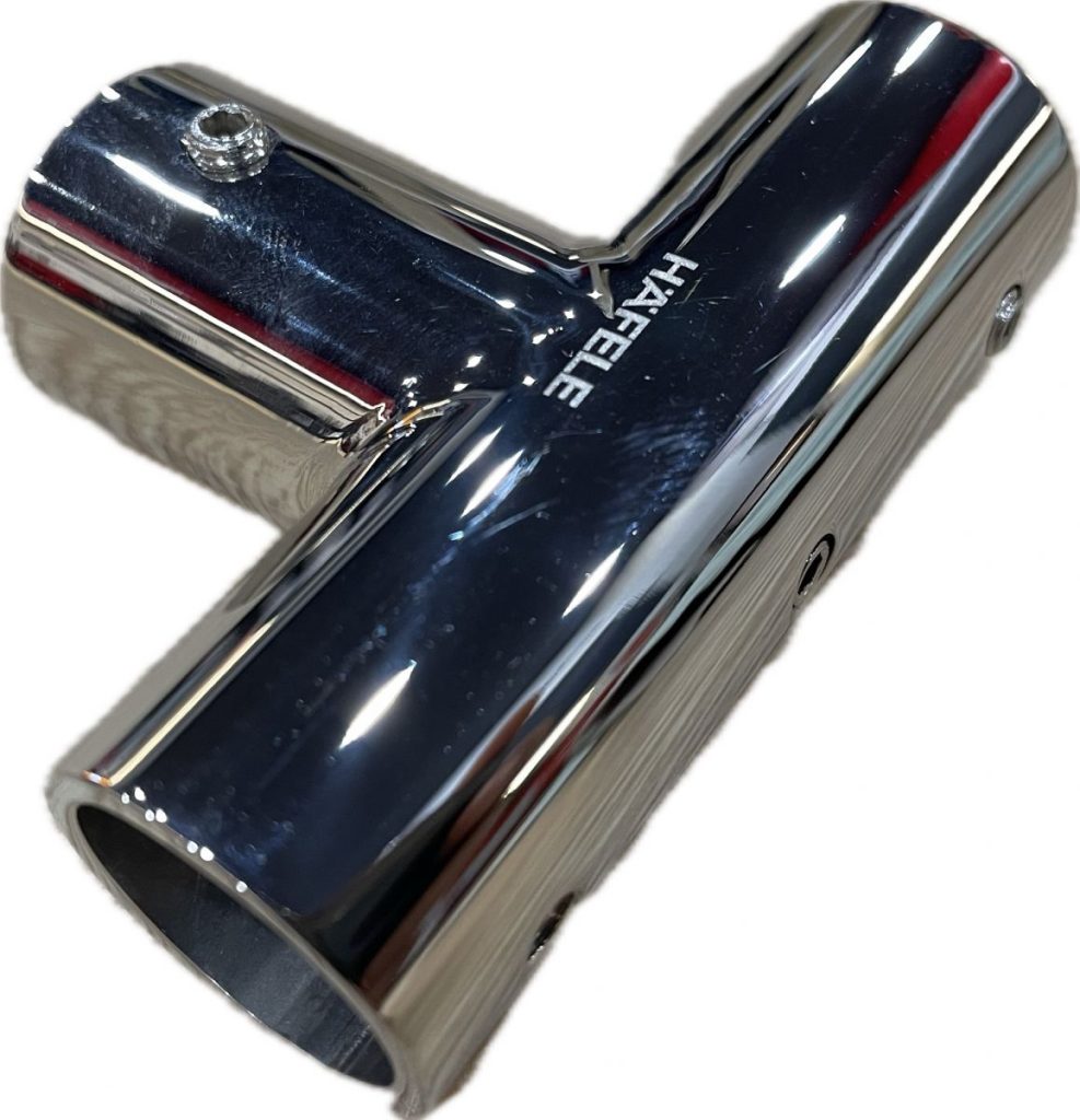 Bas nối chữ thanh treo chữ T, HAFELE 981.52.797 (inox)