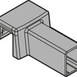 Đầu nối thanh chia ngang Ambia-line Blum 3228114 6896050 5266775 (Merivobox)