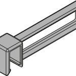Khẩu chia ô Ambia-line  Blum ZC4U10F0 6764735 1097154 2154518 (Merivobox)