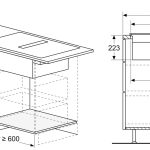 (71cm) Bếp từ tích hợp hút mùi BOSCH Series 6, 4 vùng nấu PVQ731F15E