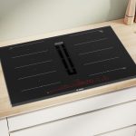 (82cm,7.4kW) Bếp từ tích hợp hút mùi BOSCH Series 8 PXX875D67E, 4 vùng nấu