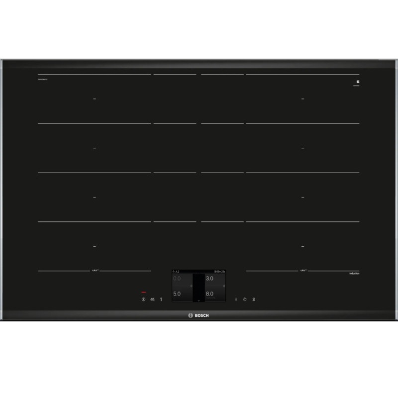 (82cm,7.4kW) Bếp từ BOSCH Series 8 PXY875KW1E, 4 vùng nấu