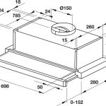 (70cm, R) Hút mùi HAFELE rút HH-S70A 533.89.031 (440m3/h)