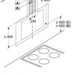 (80cm, N) Hút mùi BOSCH kính nghiêng Series 2 DWK87EM60B (669m3/h)