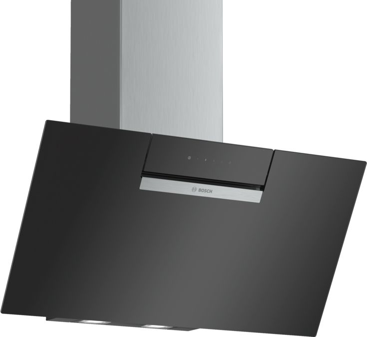 (80cm, N) Hút mùi BOSCH kính nghiêng Series 2 DWK87EM60B (669m3/h)