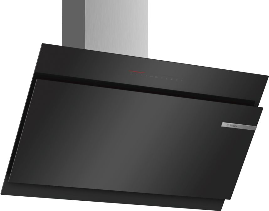 (90cm, N) Hút mùi BOSCH kính nghiêng Series 6 DWK97JQ60B (714m3/h)