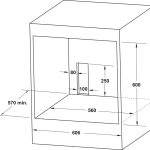 (70L) Lò nướng HAFELE HO-4KT70A 538.61.442 (400 Series, Gia nhiệt đối lưu)