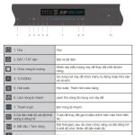 (72L) Lò nướng-hấp HAFELE HSO-8T72A 538.61.461 (800 Series. Gia nhiệt đối lưu)