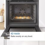 Lò nướng BOSCH Series 8 HBG633BB1B (4D Hotair)