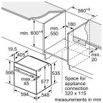 Lò nướng BOSCH Series 8 HBG634BB1B (4D Hotair)