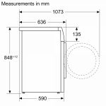 (10kg) Máy giặt BOSCH Series 6 WGG254A0VN (iDOS,1400rpm)