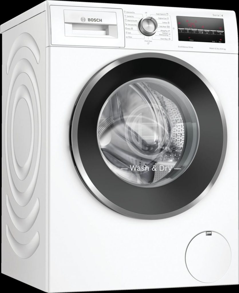 (9kg) Máy giặt-sấy BOSCH Series 4 WNA14400SG (1400rpm, Heat pumb)