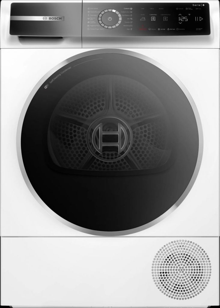 (9kg) Máy sấy BOSCH Series 8 WQB245B0SG (Heat pumb)