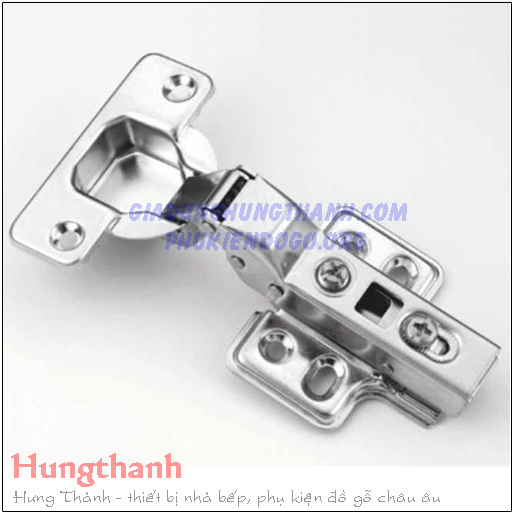 Bản lề cong inox Hafele 315.06.751 (kèm đế)