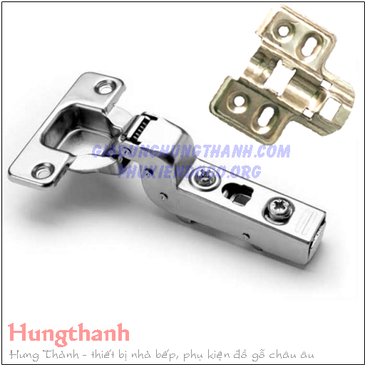 Bản lề lọt inox Hafele 315.06.752 (kèm đế)