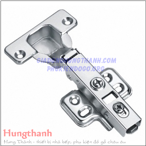 Bản lề thẳng inox Hafele 315.06.750 (kèm đế)
